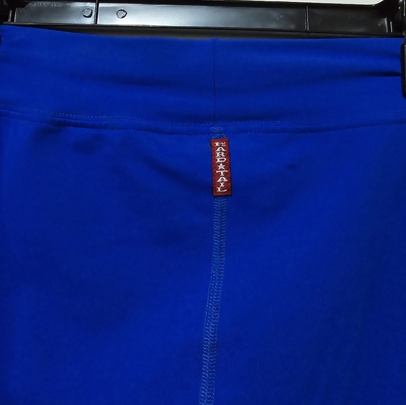 Hard Tail Women’s Royal Blue Stretch pull on Skirt Medium - Picture 3 of 6